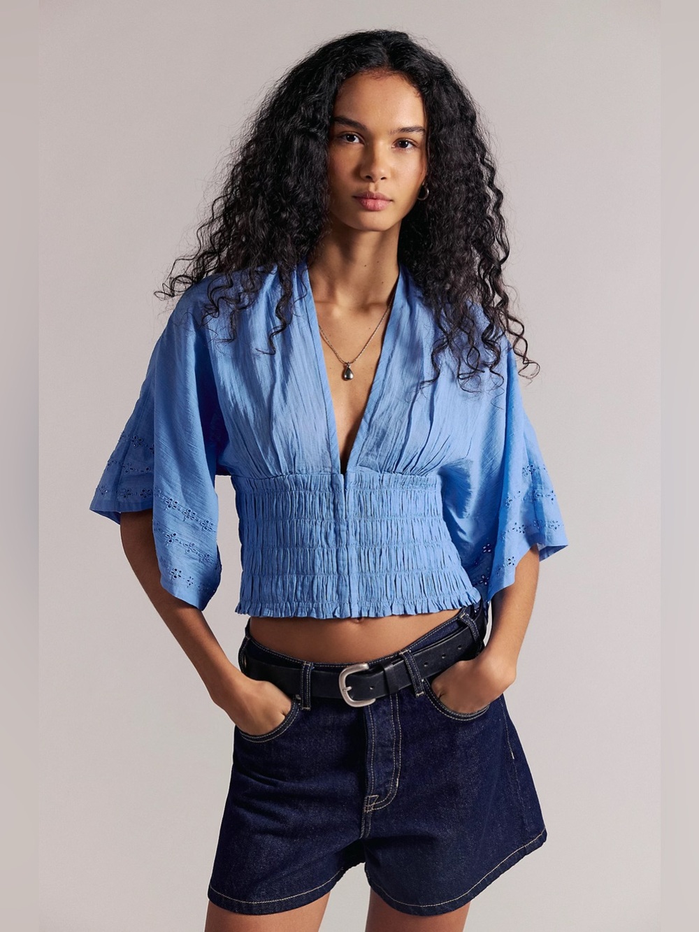 NWT! FP Free People Ester Blouse Sz Medium